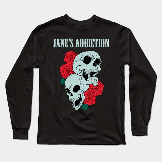 JANES ADDICTION BAND Long Sleeve T-Shirt by dannyook